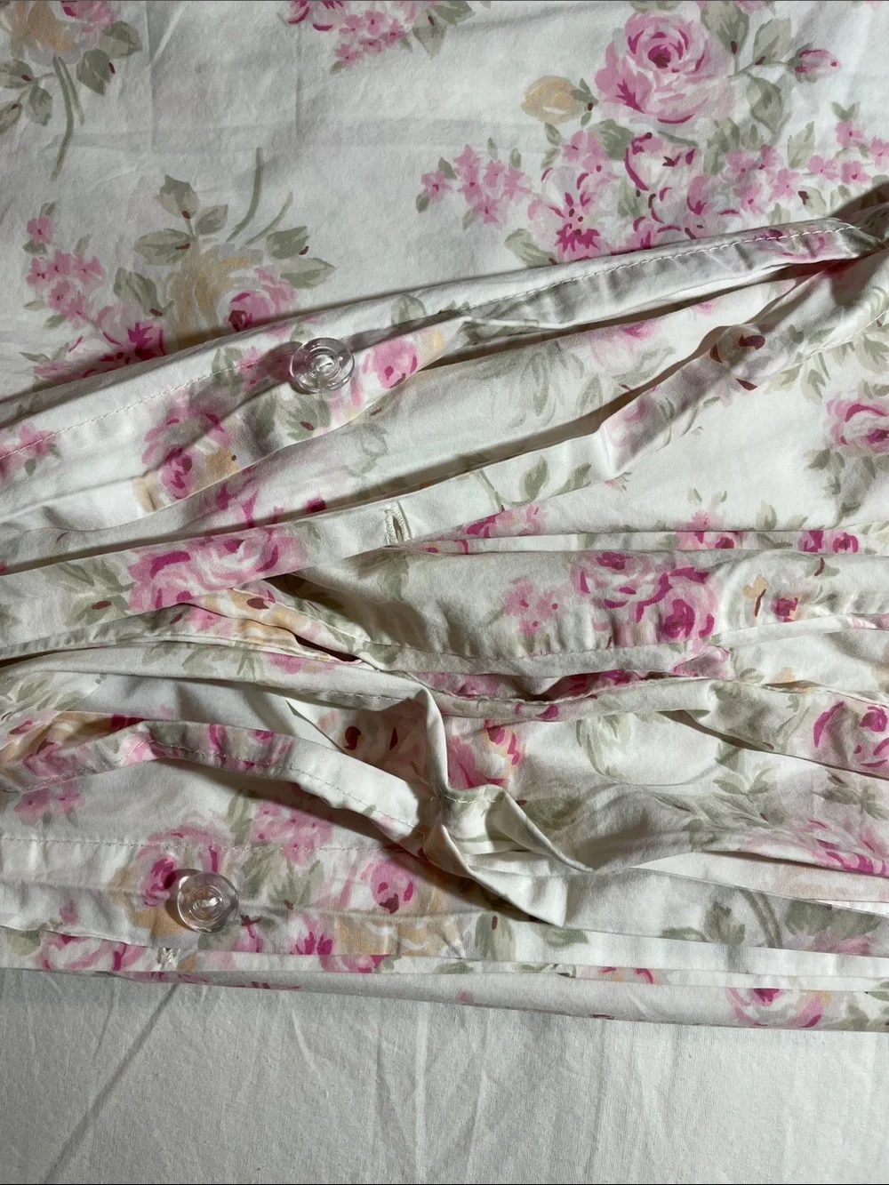 Simply Shabby Chic Vintage Blush Beauty Bouquet Duvet Cover